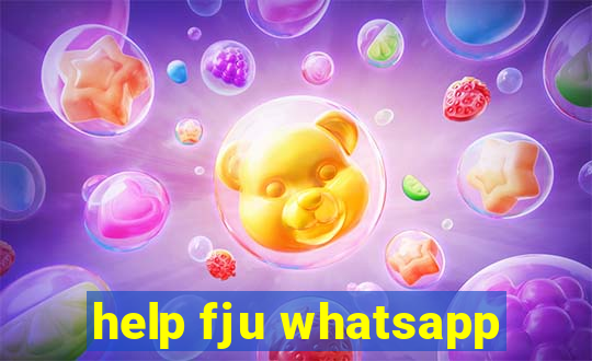 help fju whatsapp